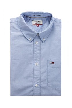 Chemise manches longues TOMMY JEANS DM0DM04484 Bleu ciel